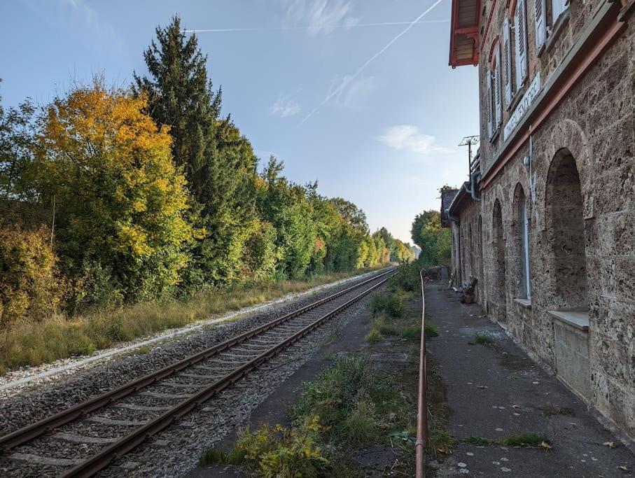רידלינגן Alte Bahnhofshallen מראה חיצוני תמונה